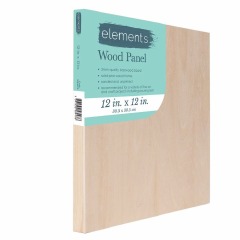 WOOD CANVAS 12 X 12