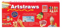 Artstraws Box of 300 - White and Coloured straws