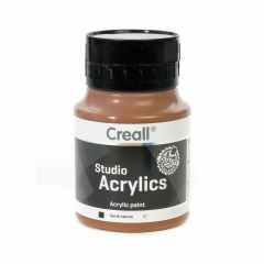 CREALL ACRYLIC 500ML BT SIENNA