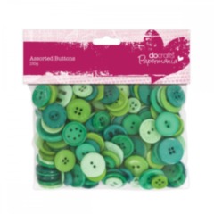 Buttons Pack 250g - Green