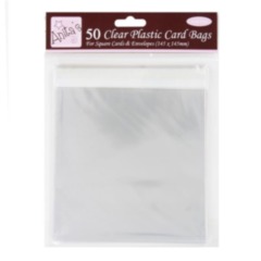 Cellophane Bags Square pack of 50 145mm x 145mm