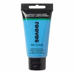 Reeves Acrylic - Cerulean Blue 75ml