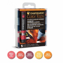 Chameleon Color Tops Warm Tones