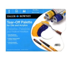 Disposable Daler Rowney Tear off Palette A3