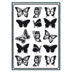 Embossing Stencils - Butterflies