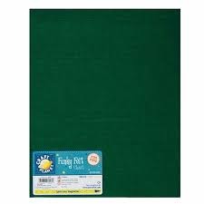 Felt Sheet (9" x 12") - Green