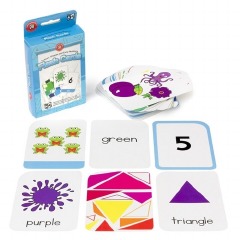 FLASHCARDS COLOURS SHAPES NOS