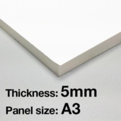 A3 Foam Board 5mm - White