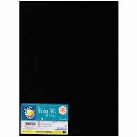 Felt Sheet (9&quot; x 12&quot;) - Black