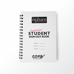 STUDENT SIGN OUT BOOK
