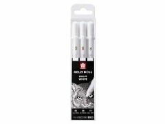 GELLY ROLL BRIGHT WHITE SET 3