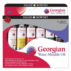 Georgian Water Mixable Oil Set of 6 X 20ml
