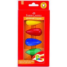 Crayons - Faber Castell Grasp crayons 4 Pack