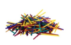 Matchsticks 250 Pack - Coloured