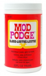 Mod Podge Gloss All-In-One Decoupage Sealer / Glue.