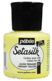 Pebeo Setasilk primary yellow 45ml