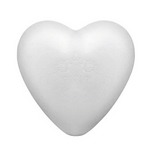 Polystyrene Hearts 10 Pack