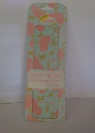 Deco Mache 3 Pack - Orange Bloom