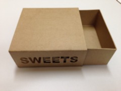 Decopatch Sweet Box with Sliding Drawer