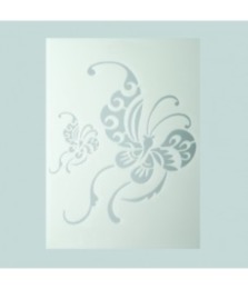 STENCIL CHINESE BUTTERFLY
