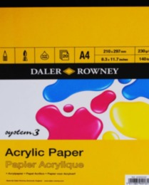 System 3 Acrylic Pad A5