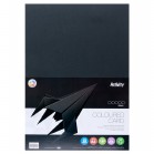 A4 BLACK CARD
