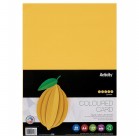 Premier A4 160gsm Activity Card 50 Sheets - Lemon
