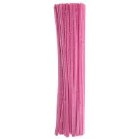 PIPE CLEANERS PINK 30CM 25PK