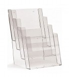 LEAFLET HOLDER A4 4 TIER