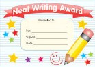 NEAT WRITING AWARD