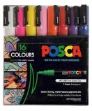 POSCA PC-1MR SET OF 16 STANDARD COLOURS