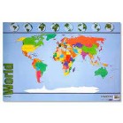 POSTER EDUCATIONAL WORLD MAP