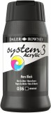 System 3 Acrylic - Mars Black 500ml