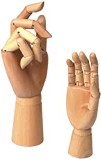 WOODEN HAND MOVABLE