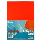 A4 ACTIVITY CARD BABY BLUE