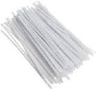 PIPE CLEANERS S WHITE (15CM)