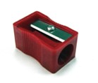 Sharpener - Plastic Pencil Sharpener Single Hole