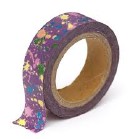 WASHI TYPE BLOTTY MAUVE