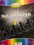 A4 Sugar Paper Pack 200 Sheets - Black