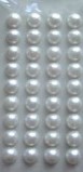 GEM STONES WHITE ASST 120PCE