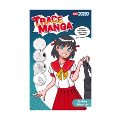 TRACE MANGA SCHOOL GIRL