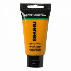 Reeves Acrylic - Yellow Ochre 75ml