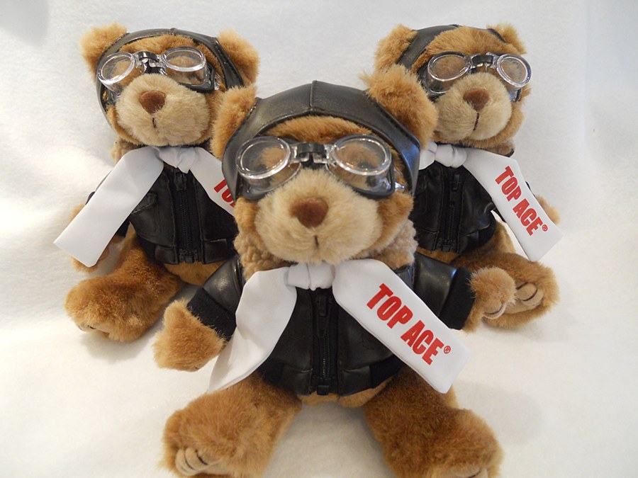 pilot teddy bear