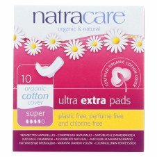 Natracare Ultra Pad Wings Super 12pieces