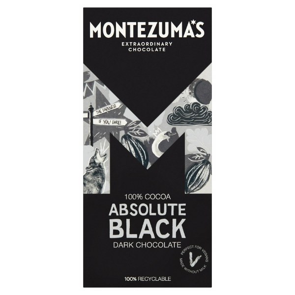 Montezuma's Absolute Black Chocolate Bar - 90g