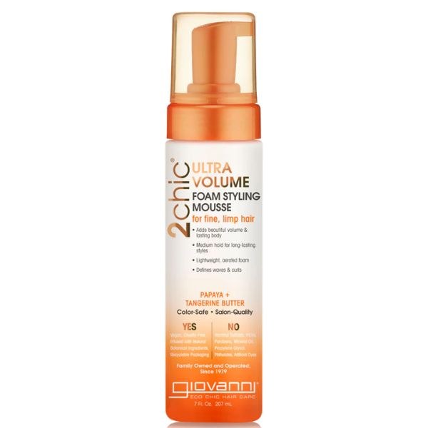 Giovanni 2 Chic Foam Styling Mousse  - 207ml