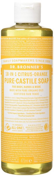 Picture of Dr Bronner's Castile Liquid Soap Citrus - 473ml