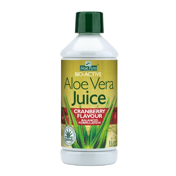 Aloe Pura Aloe Vera Juice & Cranberry - 1 Litre