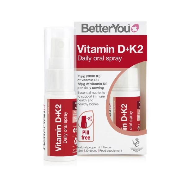 Better You Vitamin D3 K2 Spray (12ml)