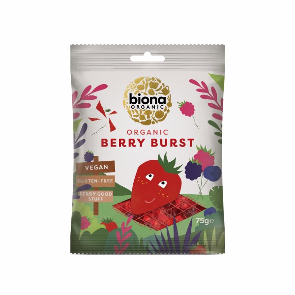 Biona Organic Berry Burst Sweets - 75g